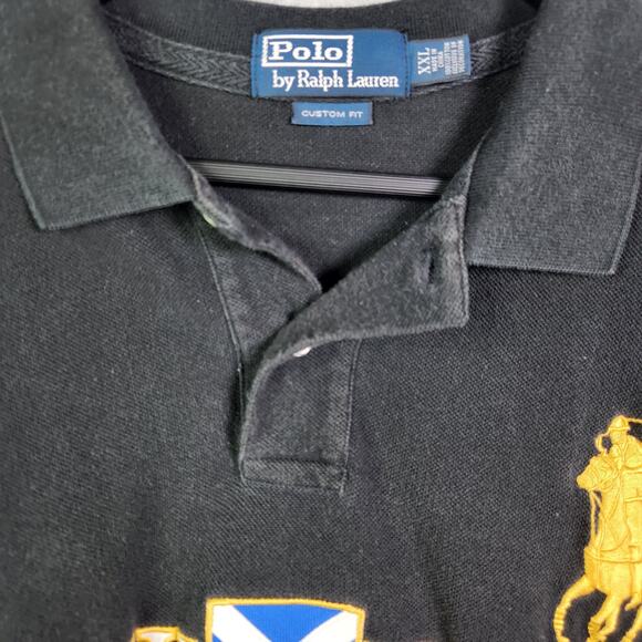 Polo Ralph Lauren Black Watch Rugby Shirt XXL Big Pony Logo Preppy Chief Keef - Picture 12 of 12